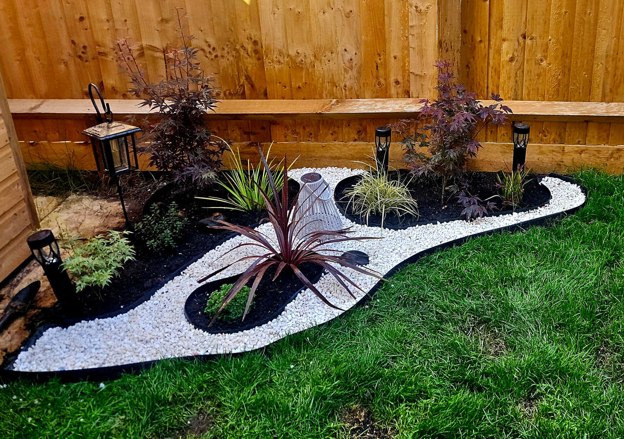 New build small garden New build small garden
