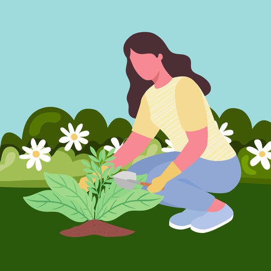 Garden Girl Newbury logo